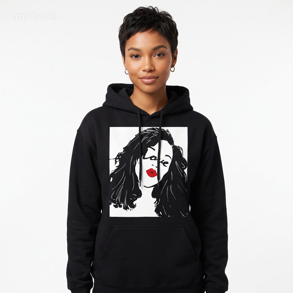 Barbershop Art Womens Hoodie