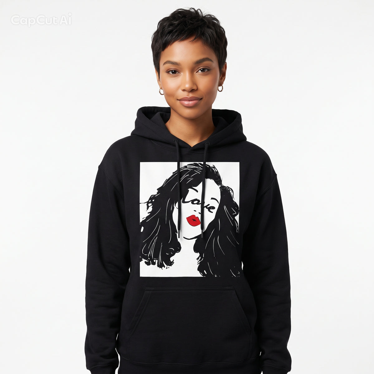 Barbershop Art Womens Hoodie