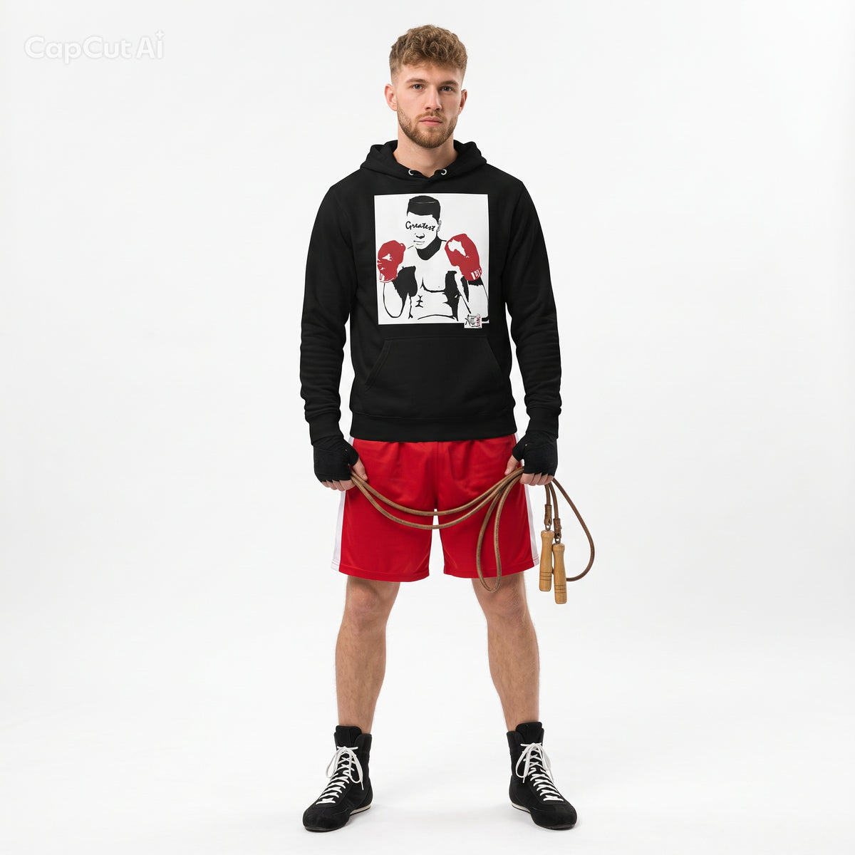 Barbershop Art Hooded long-sleeve