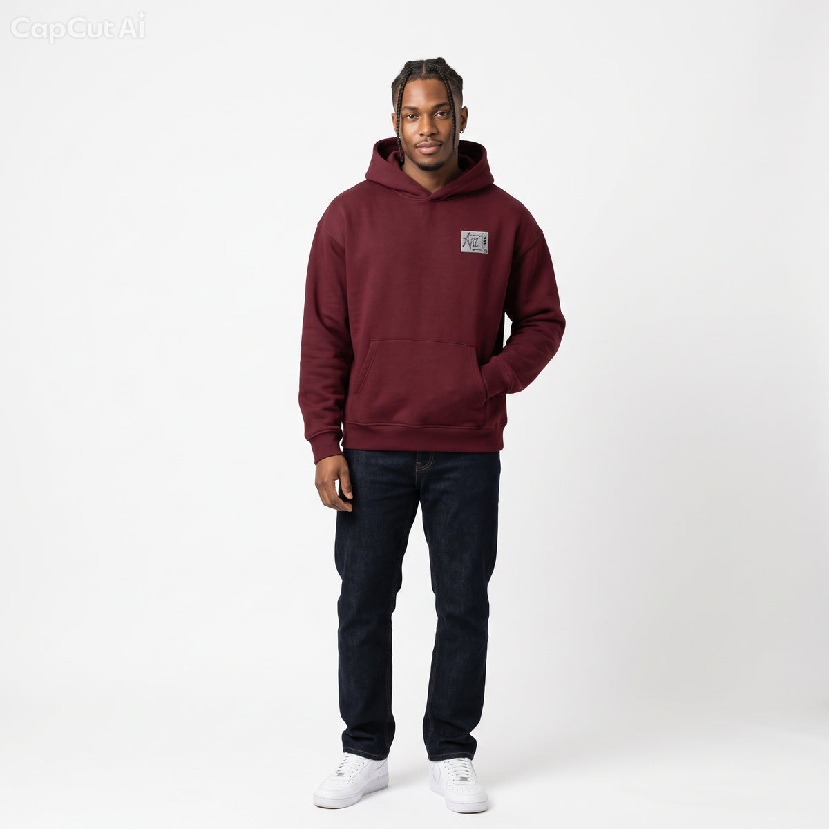 Barbershop Art Heavyweight Hoodie