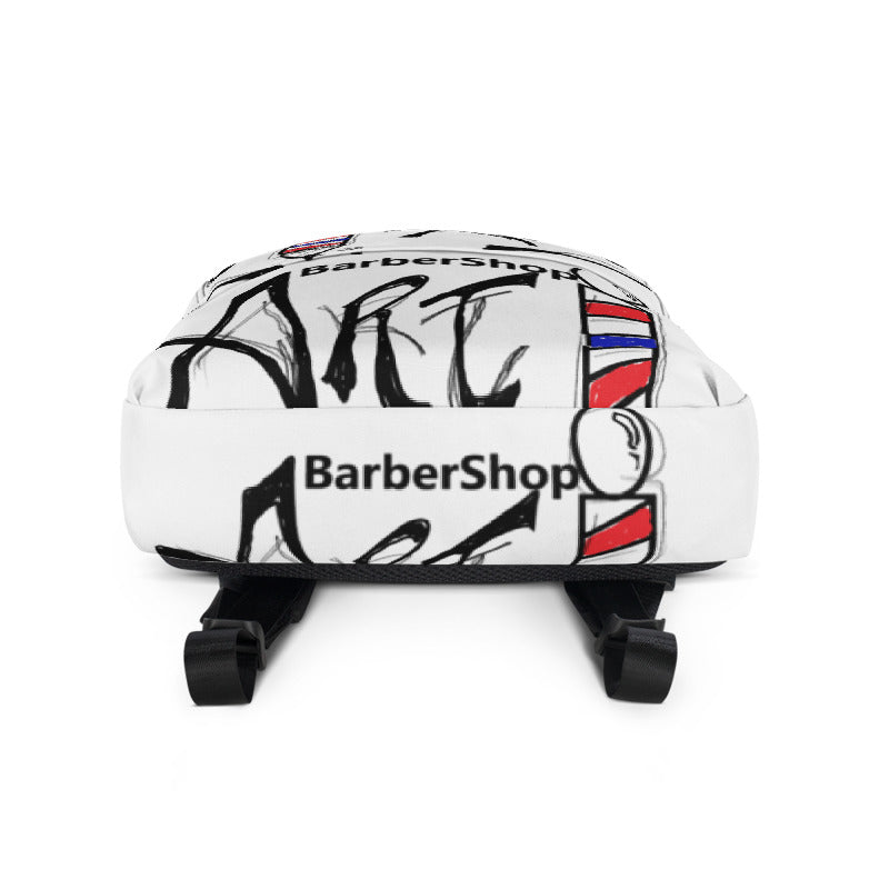 Barbershop Art Backpack (Logo)